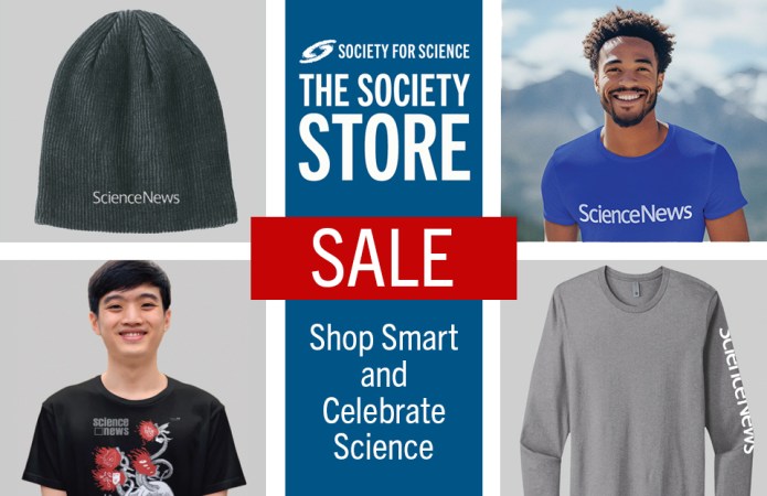 2024 year-end sale of Science News branded apparel